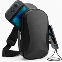 Sac bandoulière multifonctionnel personnalisé pour Steam Deck/Nintendo Switch 2, étui de rangement universel pour console et manette de jeu