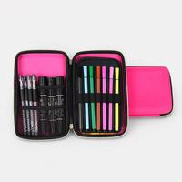 Estuche de Lápices Rígido de EVA Premium, Bolsa Organizadora de Papelería Portátil para Estudiantes y Oficina, Caja de Almacenamiento de Pinceles de Gran Capacidad