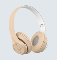 Meilleures ventes 2023 Casque sans fil BT à longue durée de vie de la batterie Casque d'écoute Écouteurs