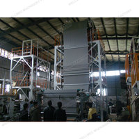 Extrusora de película plástica Pe de 2000mm, máquina de soplado de película para Greengouse, máquina de soplado de película grande