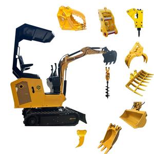 Miễn Phí Vận Chuyển Diesel Xăng Điện Pin Lithium <span class=keywords><strong>800Kg</strong></span> 1000KG Nhỏ Digger Nóng Bán <span class=keywords><strong>Mini</strong></span> Máy Xúc Ở Châu Âu - Product Image 2