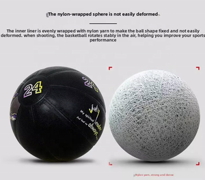 Balón de Baloncesto Oficial Tamaño 7, de Cuero PU Resistente al Desgaste, para Entrenamiento en Interiores y Exteriores, para Hombres, Mujeres y Jóvenes, para Competencia - Product Image 6