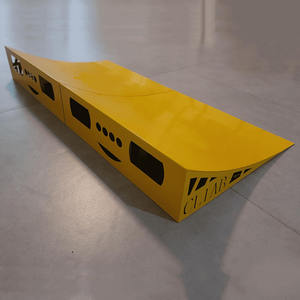 Pro Skateboard rotaie e rampe Half Pipe Skate Board rampa di salto per Bmx Skateboard Bike Skate pieghevole Skateboard rampa - Product Image 6