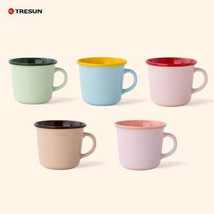 Taza de Cerámica Creativa con Diseño de Macaron, Linda Taza para Agua, Café y Desayuno, Personalizable con Logotipo, Ideal para Regalos - Product Image 3