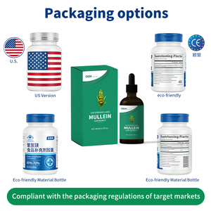 Extracto de Hoja de Gordolobo Orgánico en Gotas, para Limpieza y Desintoxicación Pulmonar, Cumple con las Normas de EE. UU./UE, Gran Venta - Product Image 4