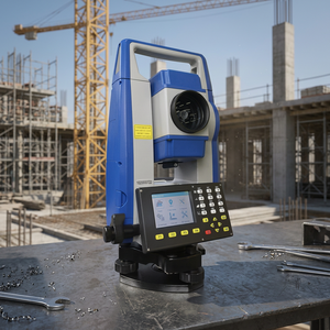 Estación Total Electrónica de Topografía, Instrumento de Medición de Precisión de 1 y 2 Pulgadas para Construcción y Cartografía - Product Image 2