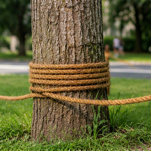 Eco2go Vietnam Corde en fibre de coco écologique pour le jardinage et l'aménagement paysager |   Corde d'escalade durable en fibres naturelles biodégradables pour plantes - Product Image 1