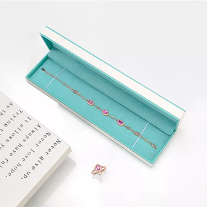 Jewelry Packaging <b>Box</b> Hot Sale Professional Low Price Jewelry Light Blue White High-end Holiday <b>Gift</b> <b>Box</b> Jewelry Packaging <b>Box</b> - Product Image 6