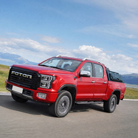 Auvent pleine hauteur 3 portes en alliage d'aluminium étanche et verrouillable pour Toyota Revo Double Cab 2015-2024