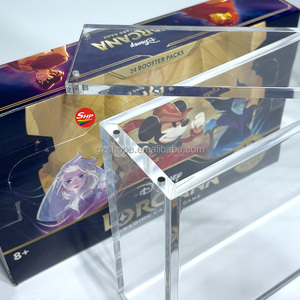 Caja de acrílico magnética ecológica portátil transparente al por mayor SHP para <span class=keywords><strong>Disney</strong></span> Lorcana el primer capítulo TCG juego de regalo del primer capítulo - Product Image 3