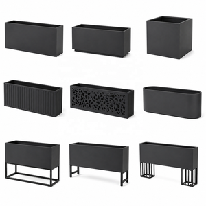 Jardinière <span class=keywords><strong>en</strong></span> métal sur mesure pour extérieur, café, restaurant, jardin, <span class=keywords><strong>pot</strong></span> de fleurs <span class=keywords><strong>en</strong></span> acier, fabricant et fournisseur OEM - Product Image 5