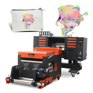 Source factory xp600*2 11.8inch dtf transfer t shirt making A3 30cm DTF Printer with powder shaker