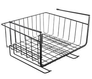 Cesta de armazenamento de cozinha para dormitório, suporte de suspensão inferior para armazenamento de temperos, atacado de fábrica