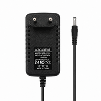 Adaptateur secteur mural 12V2A EU 24W, 12 Volts 2000mA DC 5.5x2.5mm, alimentation 12V 2A pour routeurs, caméras