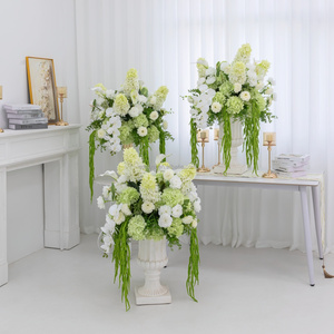 Nuevo Centro <span class=keywords><strong>de</strong></span> <span class=keywords><strong>Mesa</strong></span> Floral Artificial Personalizado con Bola <span class=keywords><strong>de</strong></span> Flores <span class=keywords><strong>para</strong></span> Decoración <span class=keywords><strong>de</strong></span> <span class=keywords><strong>Eventos</strong></span> y Bodas - Product Image 4