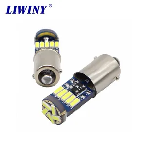 Liwiny usine haute qualité Ba9s 4014 15smd non-polarité LED ampoule voiture led lampe de lecture voiture intérieur led ampoule