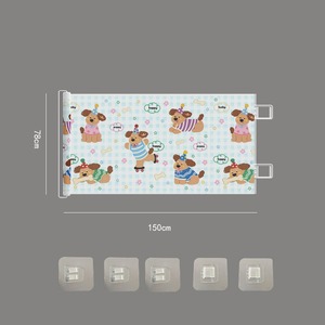 Valla telescópica resistente a perforaciones para mascotas, valla antiescape para gatos, valla de aislamiento para pasillos interiores sin perforaciones, valla de seguridad - Product Image 1