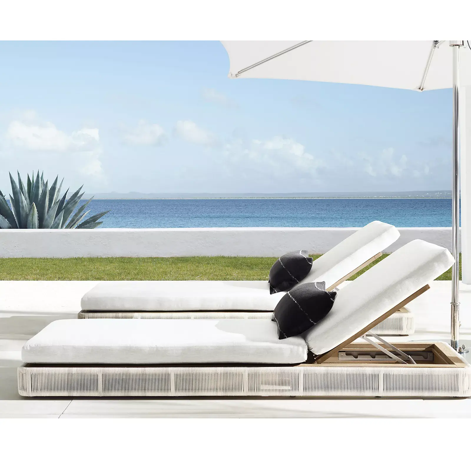 Смешанный материал пляжный отдых уличная лежачая кровать мебель популярный Тиковый шезлонг
