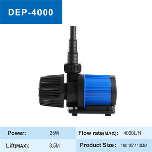 Fabricant de pompes 4000L/H Dc 24V pompe à eau de récif d'<span class=keywords><strong>aquarium</strong></span> grande fontaine pompes pompe à eau submersible réglable pour <span class=keywords><strong>aquarium</strong></span> - Product Image 2