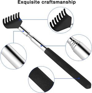 Custom Logo Portable Extendable <strong>Back</strong> <strong>Scratcher</strong> Stainless Steel Telescoping Tool Present Packaging Long Shape <strong>Back</strong> <strong>Scratcher</strong> - Product Image 3