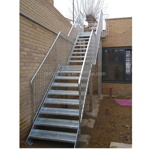 <span class=keywords><strong>Escaleras</strong></span> de escape de metal <span class=keywords><strong>para</strong></span> exteriores, industrial, suave, prefabricado - Product Image 2