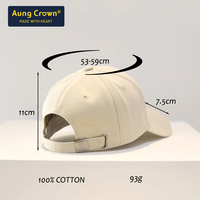 Gorras de Béisbol Personalizadas de Alta Calidad al por Mayor, con Logotipo Bordado en 3D, 6 Paneles, Gorra Deportiva Casual Premium