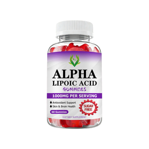 Gomitas de Ácido Alfa Lipoico Sin Molestias Estomacales, Biotina Vegetariana, Soporte Antioxidante, Masticables Blandos - Product Image 1