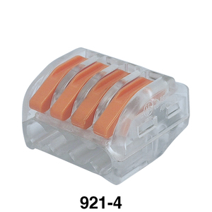 Conector de Alimentación de Cableado Rápido Tipo Palanca de 4 Pines, Fácil Conexión sin Herramientas, Homologado en EE. UU. (921-4) - Accesorios de Conectores de Terminal de Cableado Rápido - Product Image 6
