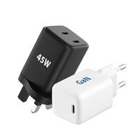 Zonsan kc Kcc 30w 35w 45w Gan Usb c Chargeur Type c Avec Qc3.0 18w PD Chargeur Super Rapide 35w 45w 65w pour IPhone Samung Galaxy