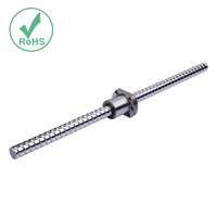 Tornillo de Bolas GS SFK00601 1000mm C7 |   Reemplazo 1:1 de TBI |   Hilo Roscado Fresado de Acero para Rodamientos |   Caja de Cambios de Motor de Movimiento Lineal de Alta Precisión