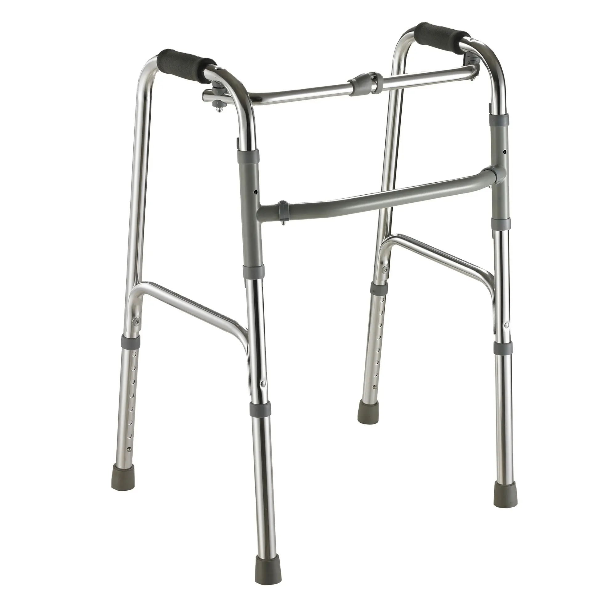Gran oferta, andador plegable ligero de aleación de aluminio para personas discapacitadas, andador Rollator para adultos