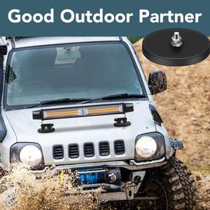 Magneti da 88mm per Supporto Mini Starlink, Base Magnetica 40kg, Magneti Rivestiti in Gomma M8 con Rondelle e Dadi in Acciaio Inox - Product Image 3