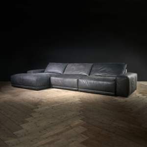 Sofà componibile Wabi - Sabi italiano componibile <span class=keywords><strong>Set</strong></span> di mobili per la casa di lusso divano da soggiorno in pelle antica - Product Image 4