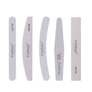 Lima de uñas Starmu, herramienta profesional para decoración de uñas con forma de diamante, grano 100/180 - Product Image 5