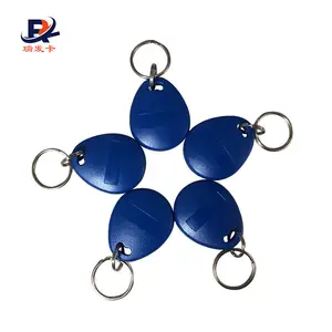 high quality Customized Wholesale TK4100 Plastic ID Key Fob for Access Control with cheap price