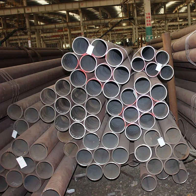 Manufacture Carbon Seamless Carbon Steel Pipes And Honed Tube For Hydraulic Cylinder