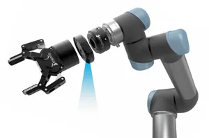 Robot collaboratif universel UR10e, robot multifonction automatique à 6 axes avec pince RobotiQ, bras robotique pour l'assemblage - Product Image 1