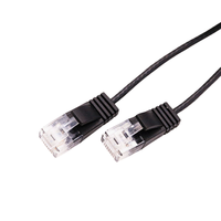 Kabel Patch Cord Cat6 Slim, Kabel Cat6 LSZH RJ45 Slim, Kabel Ethernet Slim 30AWG, Kabel Slim 6 inci, 8 inci, 1 kaki, 3 kaki, 5 kaki, 7 kaki, 10 kaki, Cat6a Slim