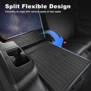 Tapis de voiture résistants à la chaleur et aux rayures, largement utilisé<span class=keywords><strong>s</strong></span>, tapis de siège arrière personnalisé<span class=keywords><strong>s</strong></span> en usine pour Hyundai Palisade 7 places 2026 - Product Image 6
