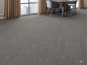 Bán buôn bán hot giá thấp có thể tháo rời dày thương mại bitum PP tầng hình vuông 50x50 văn phòng khách sạn gạch thảm - Product Image 5