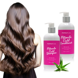 Marque privée Aloe Vera Meilleure Qualité Shampooing Bouclés et Après-shampooing Ensemble de Soins Capillaires <span class=keywords><strong>pour</strong></span> Cheveux Bouclés - Product Image 1