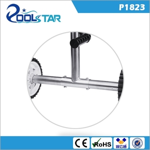 Enrouleur et couverture solaires d'été faciles à installer Supports en acier inoxydable pour le nettoyage de la piscine Couverture à bulles pour piscine - Product Image 6