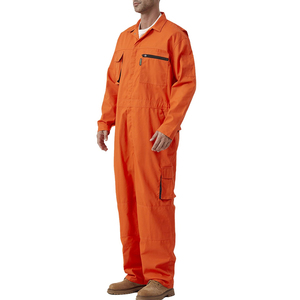 Nouvel ensemble de combinaisons de travail pour hommes en 100 % polyester, uniformes de sécurité pour le personnel, prix de gros - Product Image 4