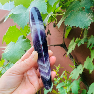 Varita de Yoni de Cristal de Amatista Natural Pulida a Mano, Palo de Masaje para Reafirmar la Vagina, para Ejercicios de Kegel, Dildo para Mujeres - Product Image 4