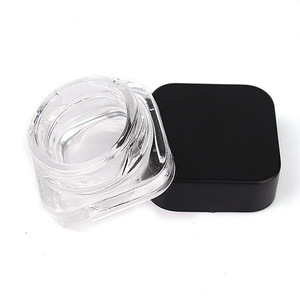 Barattoli in Vetro Quadrati Neri da 1 Grammo, 3ml, 5ml, 7ml, 9ml con Coperchio in Plastica a Prova di Bambino, Serigrafia per Conservazione Cosmetici ed Estratti di Oli - Product Image 3