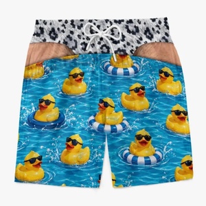 Trajes de Baño para Hombre con Estampado 3D de Ilusión Óptica, Diseño Divertido y Novedoso para Vacaciones de Verano en la Piscina - Product Image 5