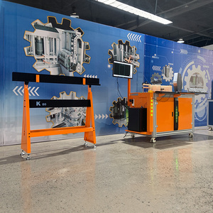 <span class=keywords><strong>CNC</strong></span> Khung ảnh khung gương Máy uốn nhôm Rolling Machine - Product Image 6