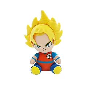 Japan Anime Dragon Plush Toys Japan Carton Plush Toys Super Saiyan Goku Vegeta Picollo Trunks Ball Movie Figure Stuffed Dolls