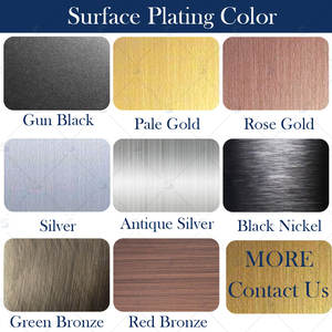 Collier chaîne cubaine torsadée épaisse Haosen en acier inoxydable plaqué or PVD, chaîne punk hip hop pour hommes - Product Image 3