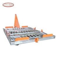 10ft châssis roulant pour palettes pour aviantion